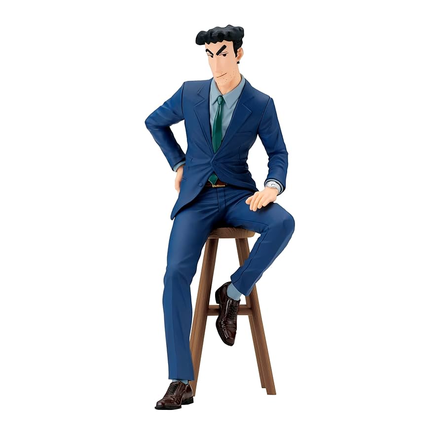 Banpresto Hiroshi Nohara Crayon Shinchan Action Figure 18 cm